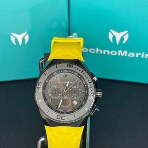 TechnoMarine Manta Men's Watch - 48mm, Yellow